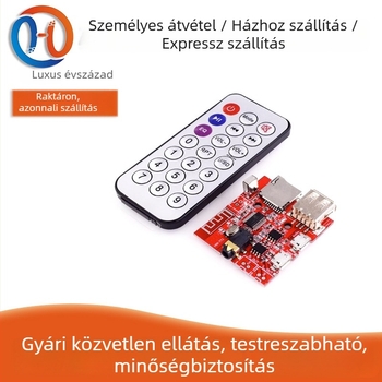 Bluetooth MP3 dekódoló modul és audio vevőpanel autóhifához, erősítő módosítás, 4.1 PCB