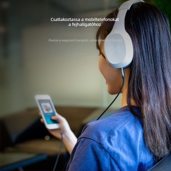 Autó AV hangkábel 3.5mm férfi-férfi, aranyozott, optikai vezeték, MP3-kompatibilis