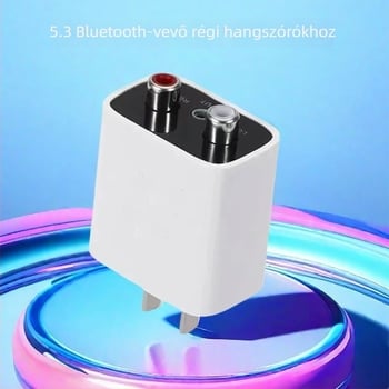 Bluetooth-vevő – univerzális adapter audio erősítőhöz, plug-and-play, Bluetooth 1.1, külső tápegység nélkül