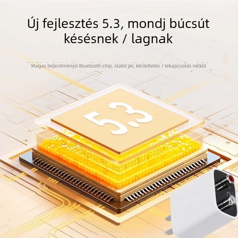 Bluetooth-vevő – univerzális adapter audio erősítőhöz, plug-and-play, Bluetooth 1.1, külső tápegység nélkül