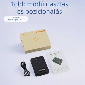 CY02B járműre szerelt GPS nyomkövető valós idejű anti-lost nyomkövetéssel, GPS pontosság 5 m, IP66 vízálló, 5000 mAh akkumulátor, Type-C töltés, kerámia antenna