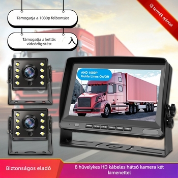 Hátsókamerás autómonitor – modell L21091, IPS LCD autómonitor, 1024×600 felbontás, bemeneti jel Color CMOS Image