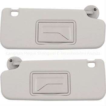 Chevrolet Sonic napellenző, műanyag, sínhez illesztés, elülső alkatrész