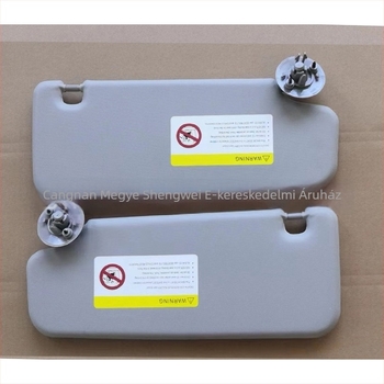 Chevrolet Sonic napellenző, műanyag, sínhez illesztés, elülső alkatrész