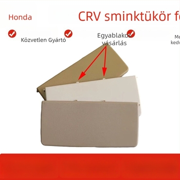 Honda CR-V napellenző smink tükör fedél, PVC, beépített rögzítés