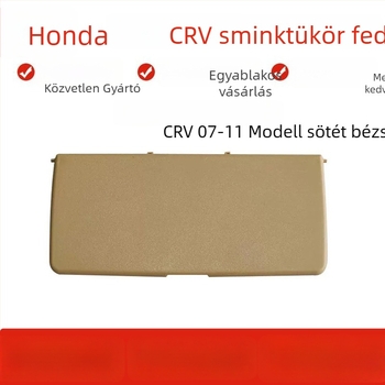 Honda CR-V napellenző smink tükör fedél, PVC, beépített rögzítés