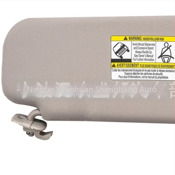 CX9 napellenző fényekkel — flanel anyag, beépített szerelés, logónyomás elérhető, egyszínű minimalist stílus