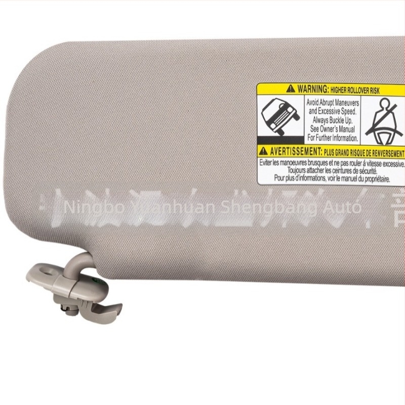 CX9 napellenző fényekkel — flanel anyag, beépített szerelés, logónyomás elérhető, egyszínű minimalist stílus