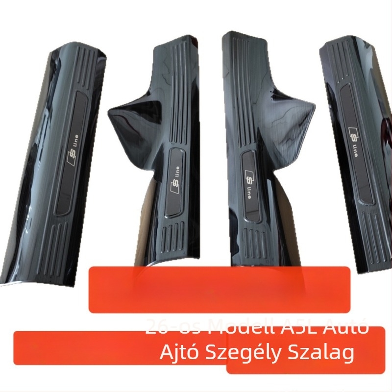 Audi A5L ajtó küszöbcsíkok – rozsdamentes acél, Six good, belső dekoráció és küszöbvédelme testreszabható