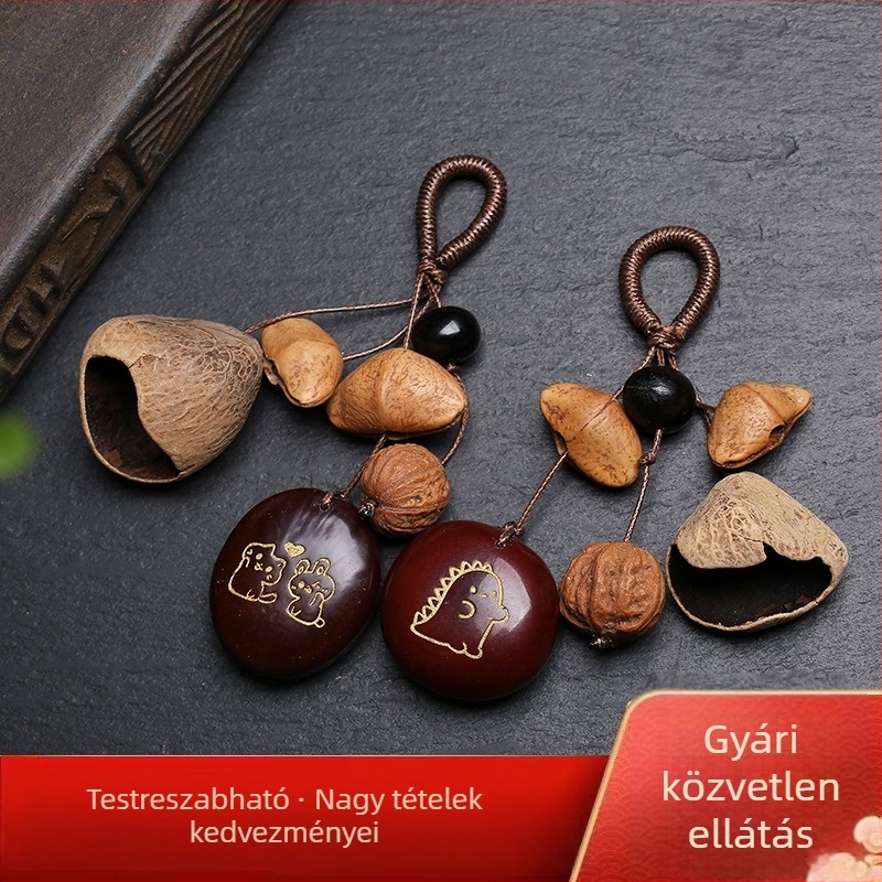 Kézzel készített kagylóból készült szélcsengő medál, mintával csillagok/nap/hold, eredeti dizájn, kulcstartó, hátizsákhoz és autóhoz, Pengfei, Lianyungang, 2025 ősz