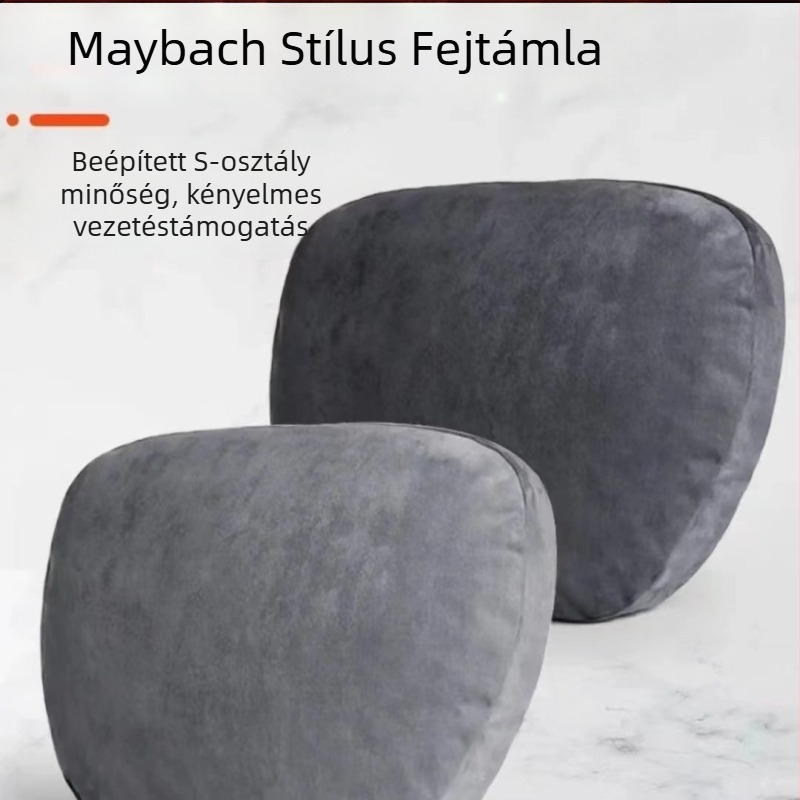 Autófej párna - univerzális illeszkedés, bőrbarát felület, minimalist stílus, külső anyag: szintetikus rost, töltet: szintetikus rost