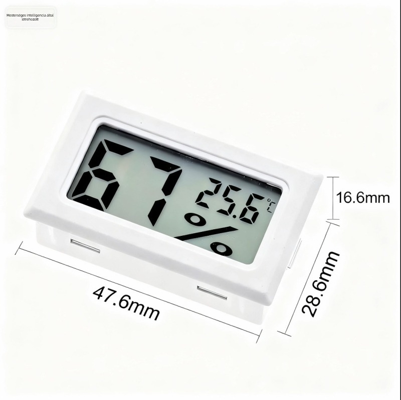 FY-11 / FY-12 beépített digitális hőmérséklet- és páratartalom-mérő, nagy pontosság, -50–70 °C, 0,1% RH