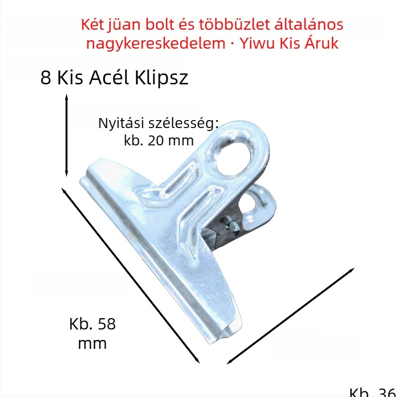 Xiaoyang Rain kézi számla- és dokumentumtároló mappa fémkapcsokkal