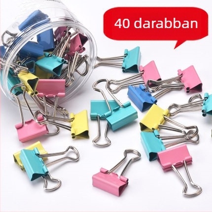 Akril klipsz dokumentumokhoz, fém kivitel, Márka 1