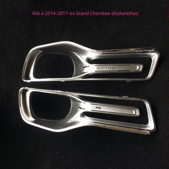 Fényszóró díszítő csíkok és ködfényszóró díszítő szalagok Jeep Grand Cherokeehez (2014–2017)
