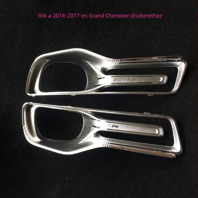 Fényszóró díszítő csíkok és ködfényszóró díszítő szalagok Jeep Grand Cherokeehez (2014–2017)