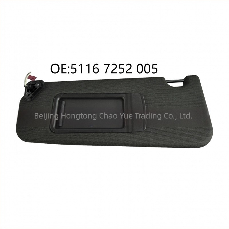 Sigsell autós napellenző bal oldali visszapillantó tükrökkel, OE 5116 7252 005 BMW-hez