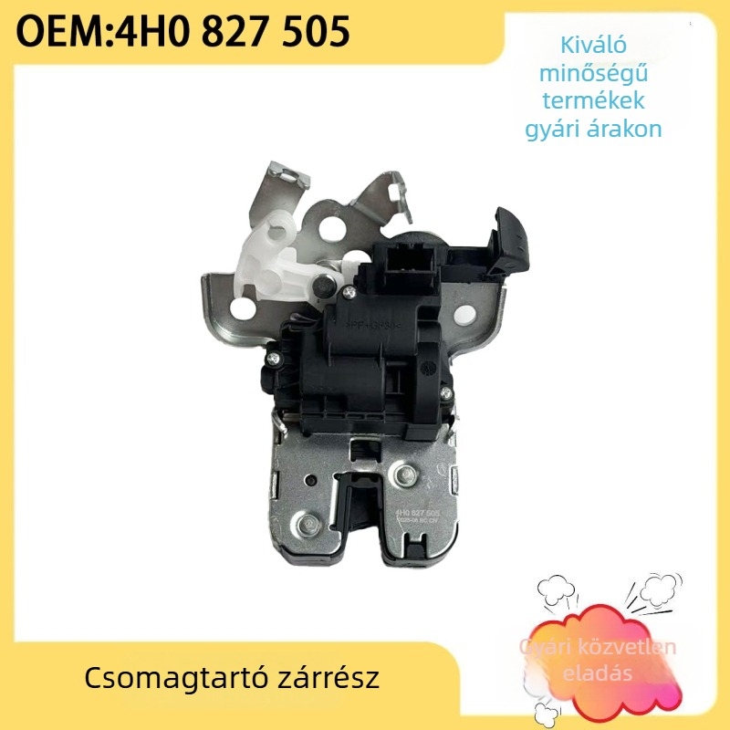 Enjoy 4H0827505 Audi A6L/A8L csomagtartó zár – központi zár, műanyag, kompatibilis A6L/C7 és A8D4