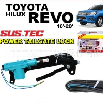Isuzu D-Max hátsó zár — elektromos központi zár, lopás elleni védelem, testreszabás nélküli