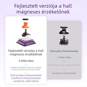 Játékvezérlő Wind Blade Plus, Bluetooth, Type-C csatlakozás, vibráció, haptikus visszajelzés, kompatibilis Android/Apple/Switch