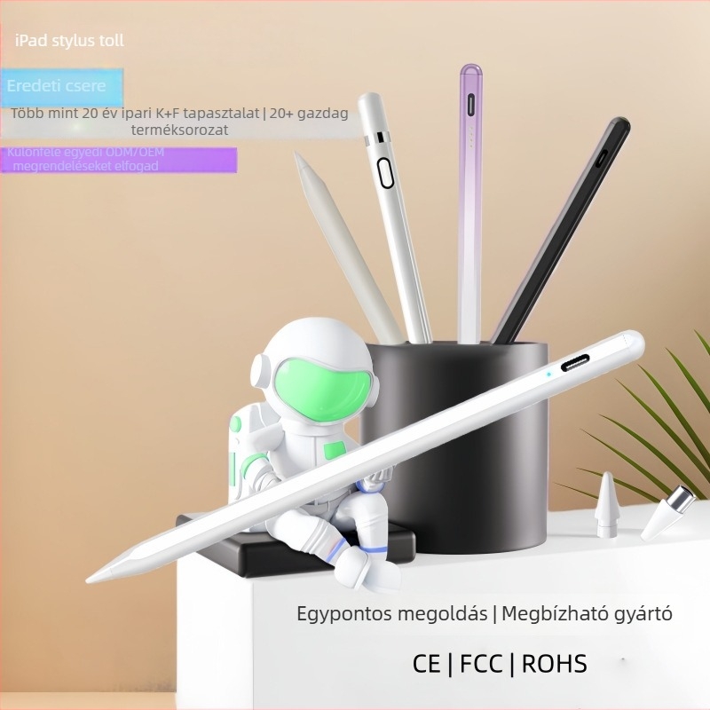 BLUEPRINTDE P10s stylus iPad sorozathoz — véletlen érintés elleni védelem, dőlésszöggel érzékeny, eredeti cserélhető hegy