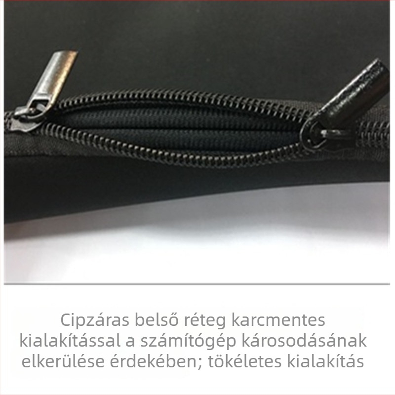 Neoprén védőtok dupla cipzárral Apple laptophoz és Huawei 13 hüvelykes tabletához