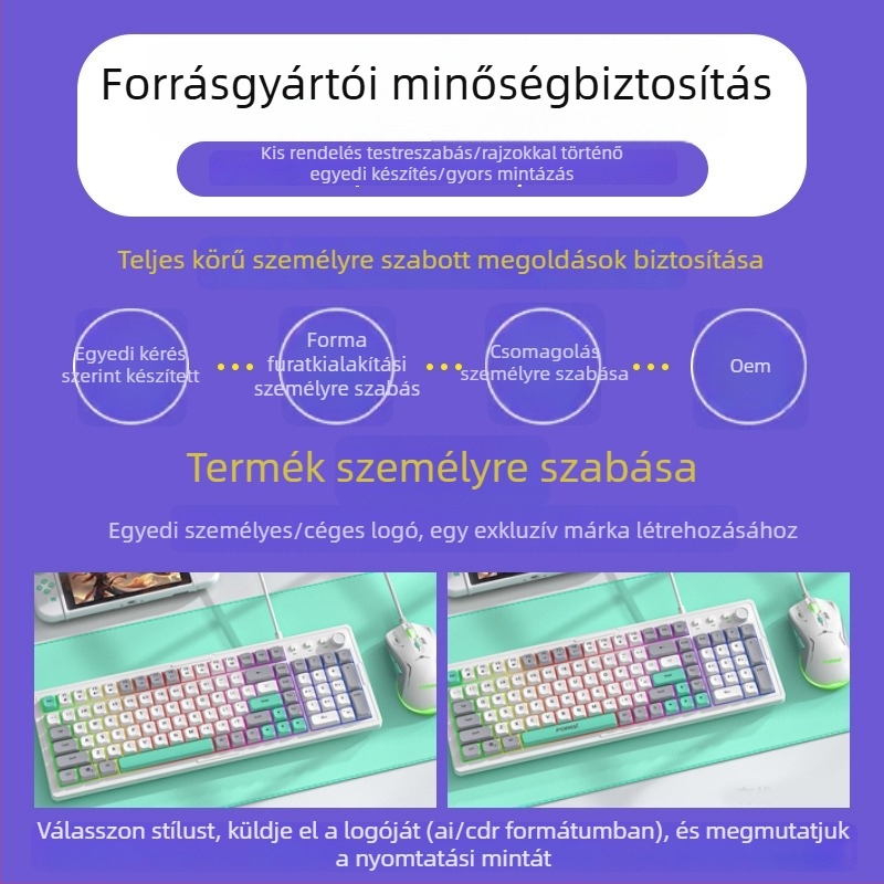 Optikai vezeték nélküli egér kettős üzemmóddal (Bluetooth + 2.4G), 1600 DPI, 5 gomb, USB interfész, ergonikus kialakítás