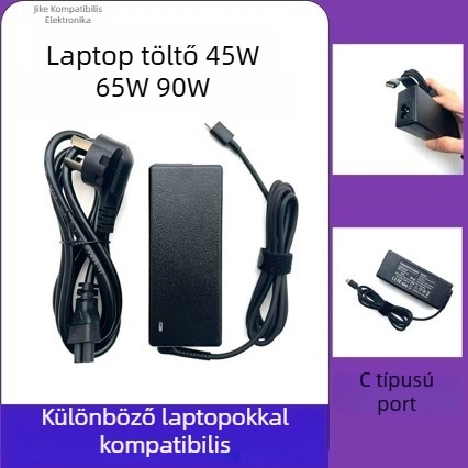 65W Type-C töltő HP Pro 14 G3/G4/G5 noteszhoz