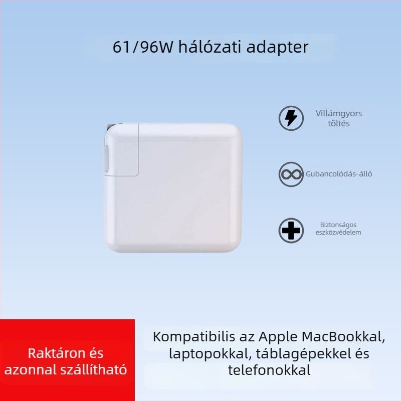 61W/96W Apple laptop töltő, MacBook töltő