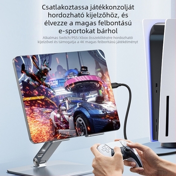 Mini HDMI–ről HDMI-re kábel, HDMI 2.0, 4K, oxigénmentes réz, aranyozott kivitel, hossz: 1,15 m vagy 2,3 m