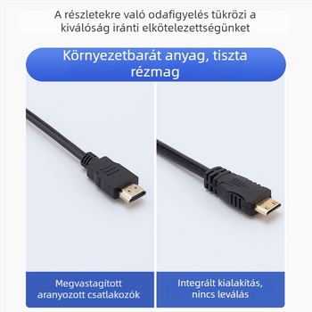 4K HDMI-Micro HDMI kábel kamerákhoz, tabletekhez és számítógépekhez