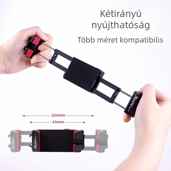 Xiletu XJ-17 tabletta- és telefontripod állvány – Élő közvetítéshez és online tanuláshoz – kompatibil iPad/iPhone/iPod touch-hoz – OEM gyártás – Országos garancia