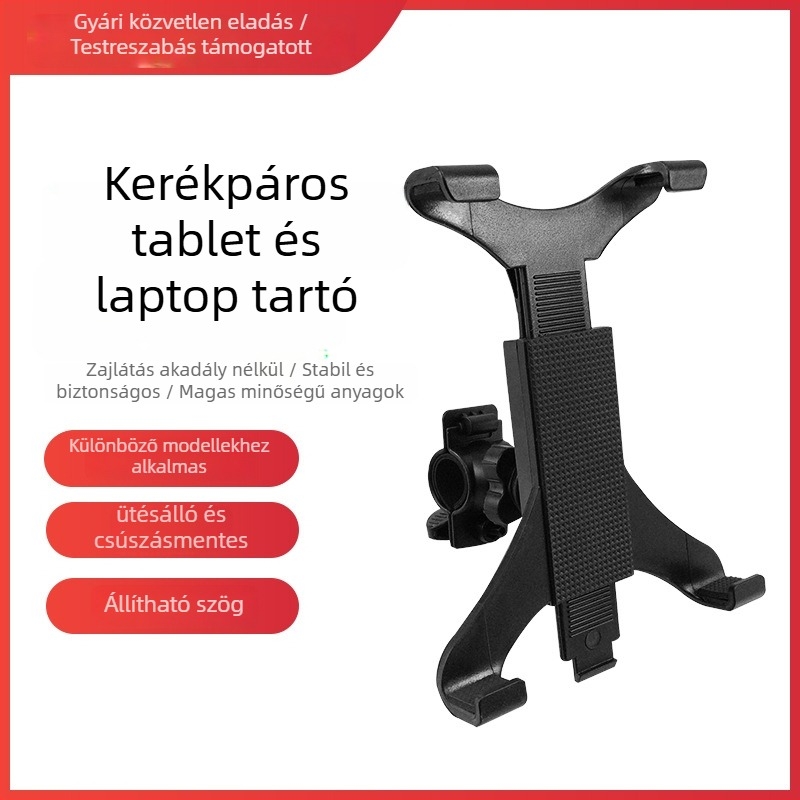 Háromlábú kiterjesztésű tablet-tartó - Univerzális, ABS anyag, Modell TC-33, Testreszabható