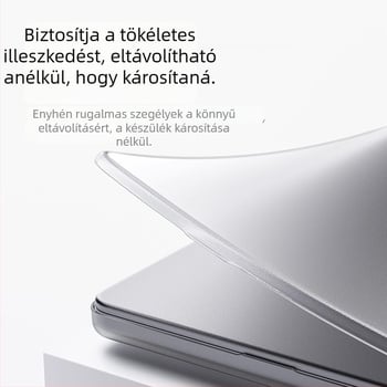 BENWIS védőtok MacBook Air 2025-höz, matt külső burkolat, MP-PPK