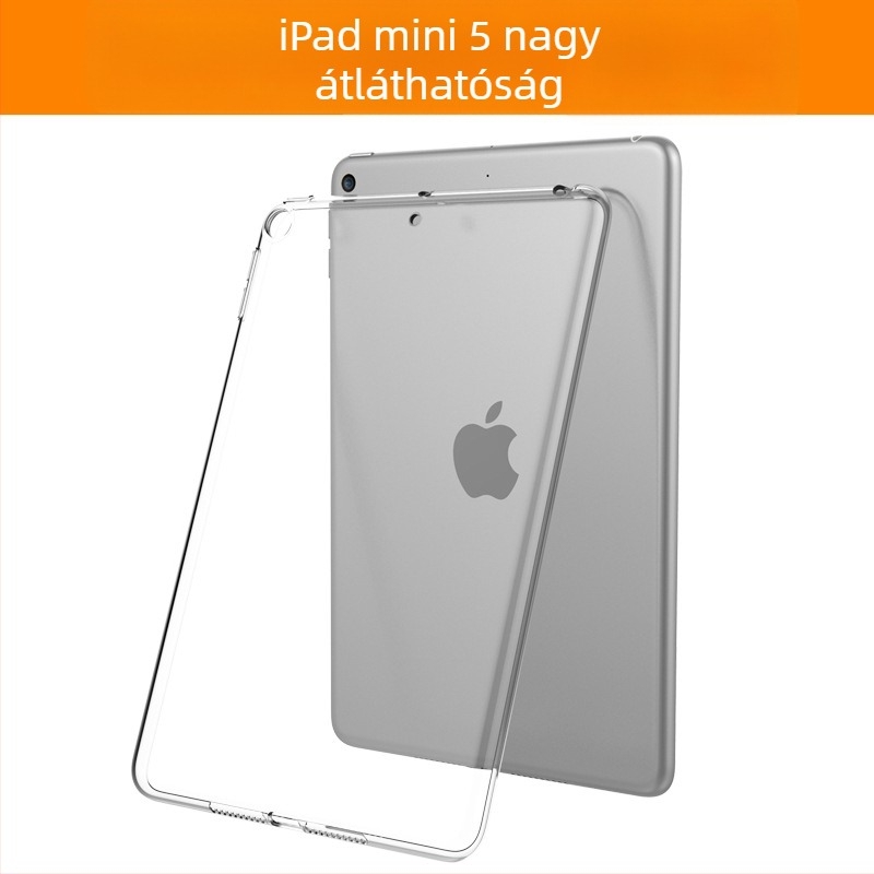 TPU-szilikon hátlapi védőtok iPadhez, univerzális kompatibilitás iPad mini, Air, Pro és egyéb modellek