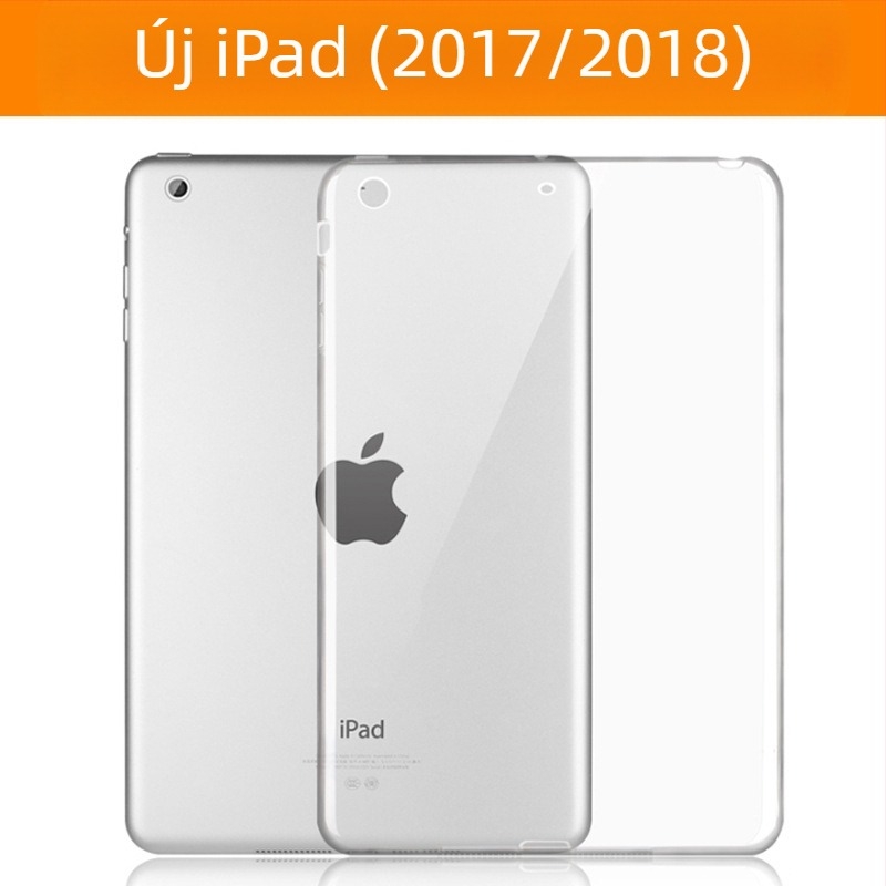 TPU-szilikon hátlapi védőtok iPadhez, univerzális kompatibilitás iPad mini, Air, Pro és egyéb modellek
