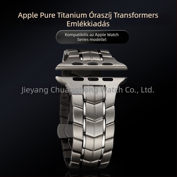 Apple Watch szíj – egy darabból álló titán és 304 rozsdamentes acél