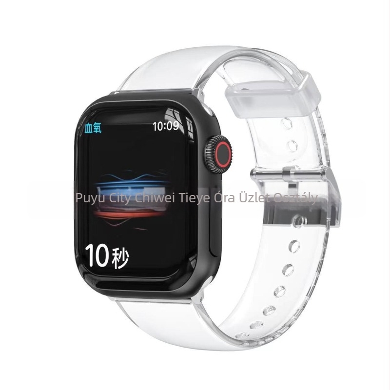 Átlátszó TPU szíj az Apple Watchhoz 1. generáció/SE, 20mm/22mm