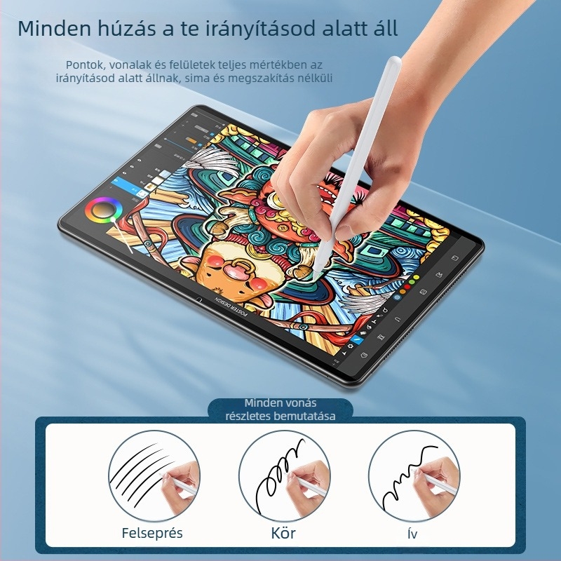 Kimcrown iPad mágneses papírszerű képernyővédő, matt PET elülső film