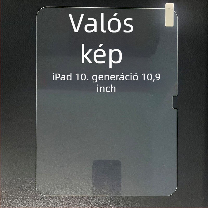Edzett üveg kijelzővédő iPad sorozathoz – előlapvédő, HD élesség, ujjnyom-mentes, ütésálló.