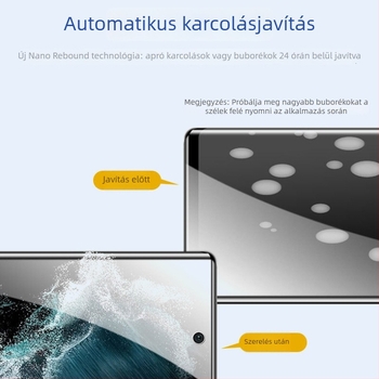Apple iPhone magántartó képernyővédő - előre tempered üveg, HD tisztaság, anti-fingerprint, anti-peep, mechanikai megmunkálás