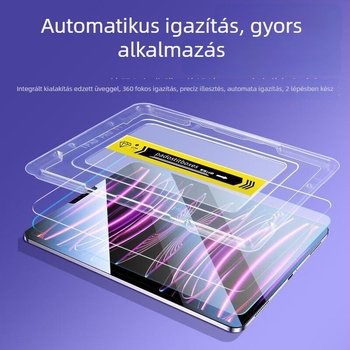 Tempered üveg kijelzővédő iPad Air 7, iPad Pro 11 hüvelyk, iPad (11 hüvelyk) és iPad Mini 6/7 — teljes képernyő, Back Film, Anti-Fingerprint, Anti-Blue Light