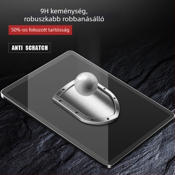Apple eszközökhöz tervezett edzett üveg kijelzővédő, előlap, HD élesség, ujjlenyomat-mentes, törésálló, testreszabható