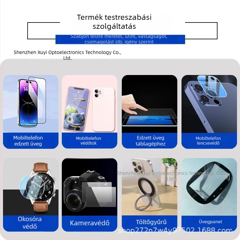 360° magánéletvédő üveg kijelzővédő iPhone 16 Pro és 15 Pro – teljes képernyő, ultra-tiszta szemvédő