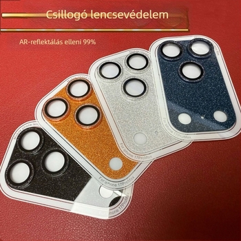 iPhone kamera objektívvédő fólia - edzett üveg, fólia objektív, HD, ütésálló, porálló