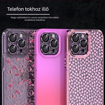 iPhone kamera objektívvédő fólia - edzett üveg, fólia objektív, HD, ütésálló, porálló