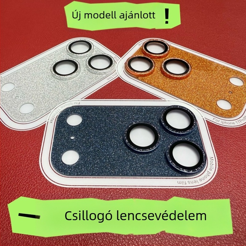 iPhone kamera objektívvédő fólia - edzett üveg, fólia objektív, HD, ütésálló, porálló