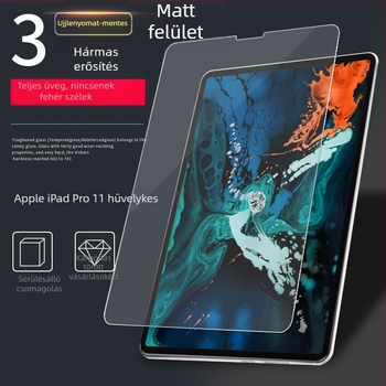 Matte felületű edzett üveg képernyővédő iPad Pro 11 hüvelykes (2024) és iPad 9.7/10.2 modellhez