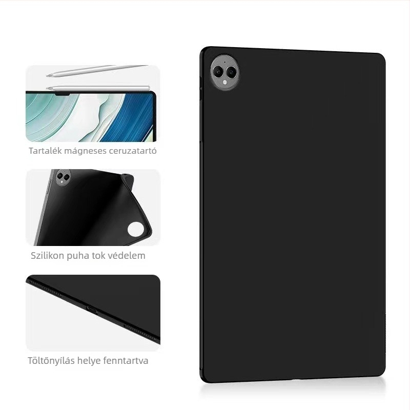 Huawei MatePad Pro 13,2 hüvely TPU teljeskörű védőtok, modell PCE-W30, 2023