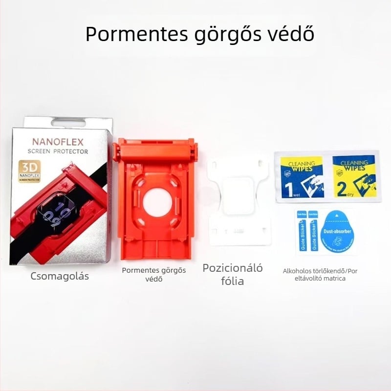 HD előlapi kijelzővédő Apple Watch S7/S8/S9/S10-hez